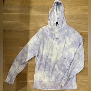 collision tie dye sweatshirt